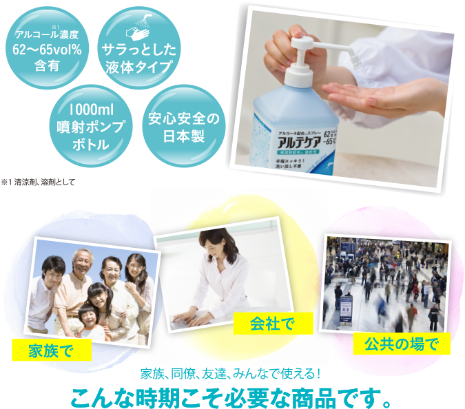 アルテケアの特長