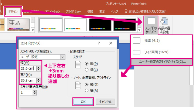 仕上がりサイズ 塗り足しについて Dtp全般 ネット印刷のテクニカルガイド 印刷通販 プリントモール