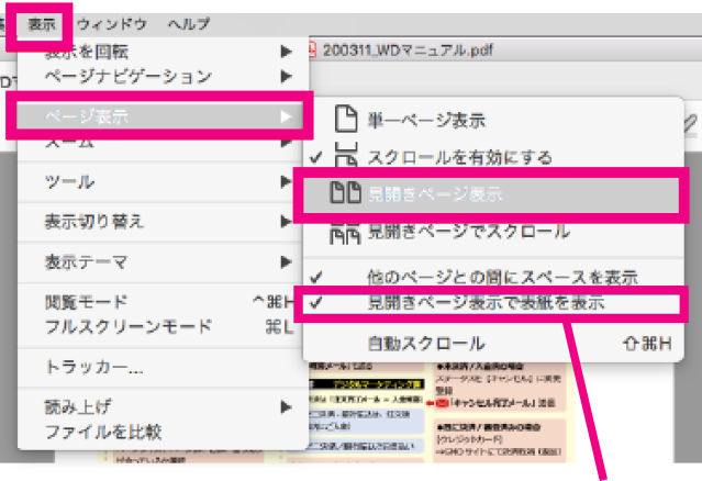 Acrobatの設定方法